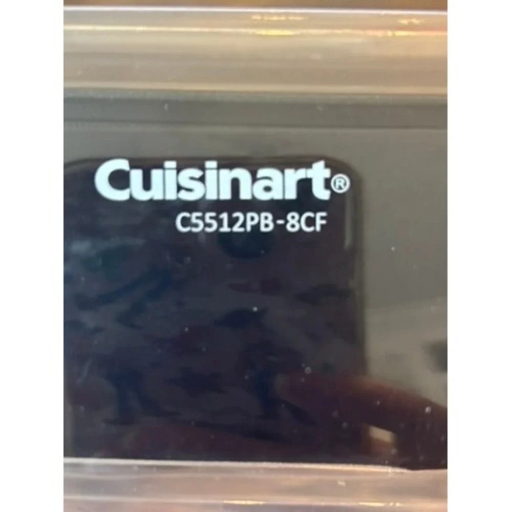 NEW Cuisinart Advantage Knifes Black 4pc Stainless Steel Nonstick C5512PB Modern